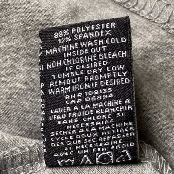 NWT NBA Mens Gray Spell Out Word/Logo Long Sleeve Crew Neck T Shirt Size Large L - Picture 13 of 15